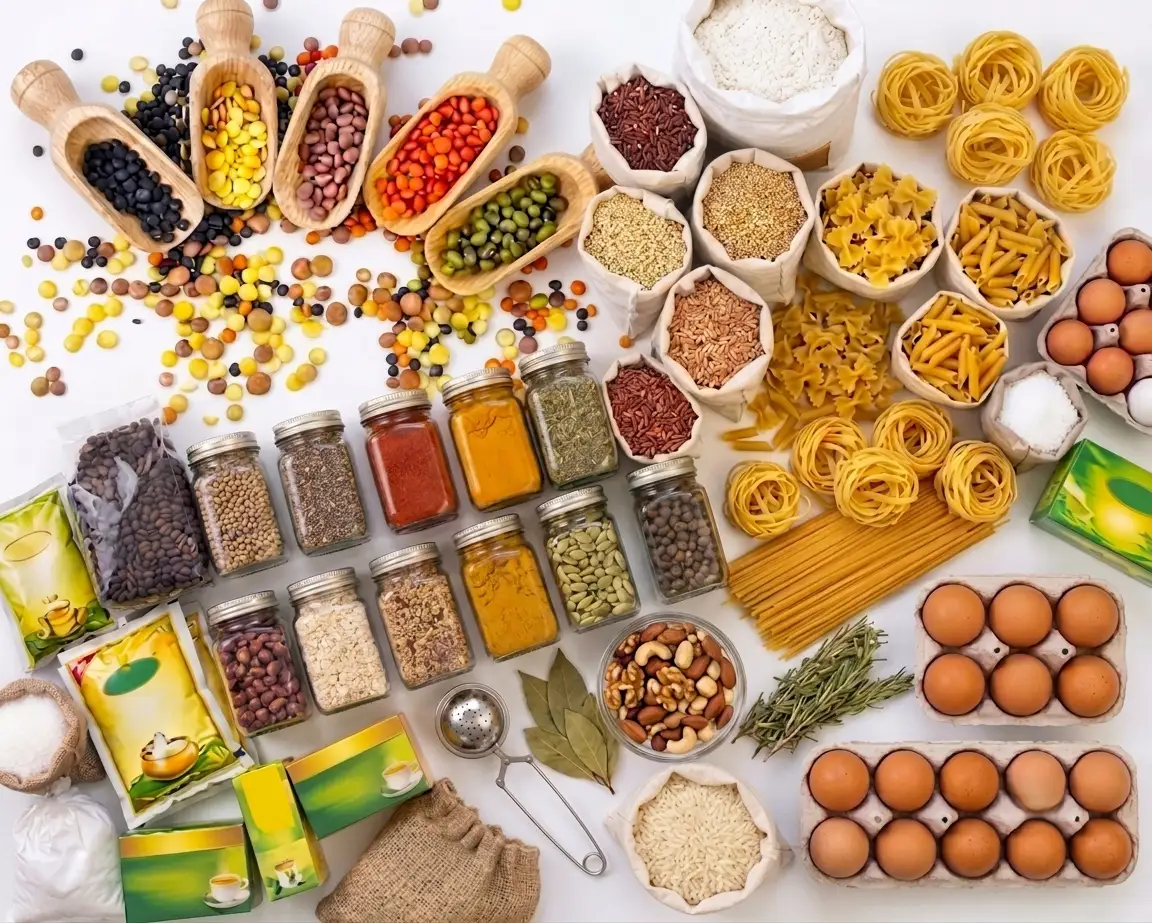 Premium Bulk Grocery Products Showcase