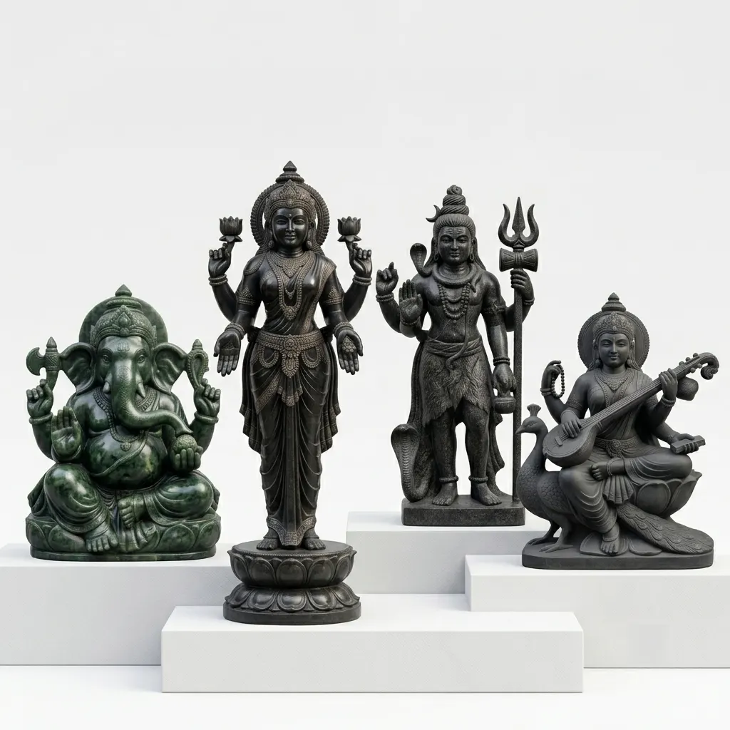 God Stone Statue