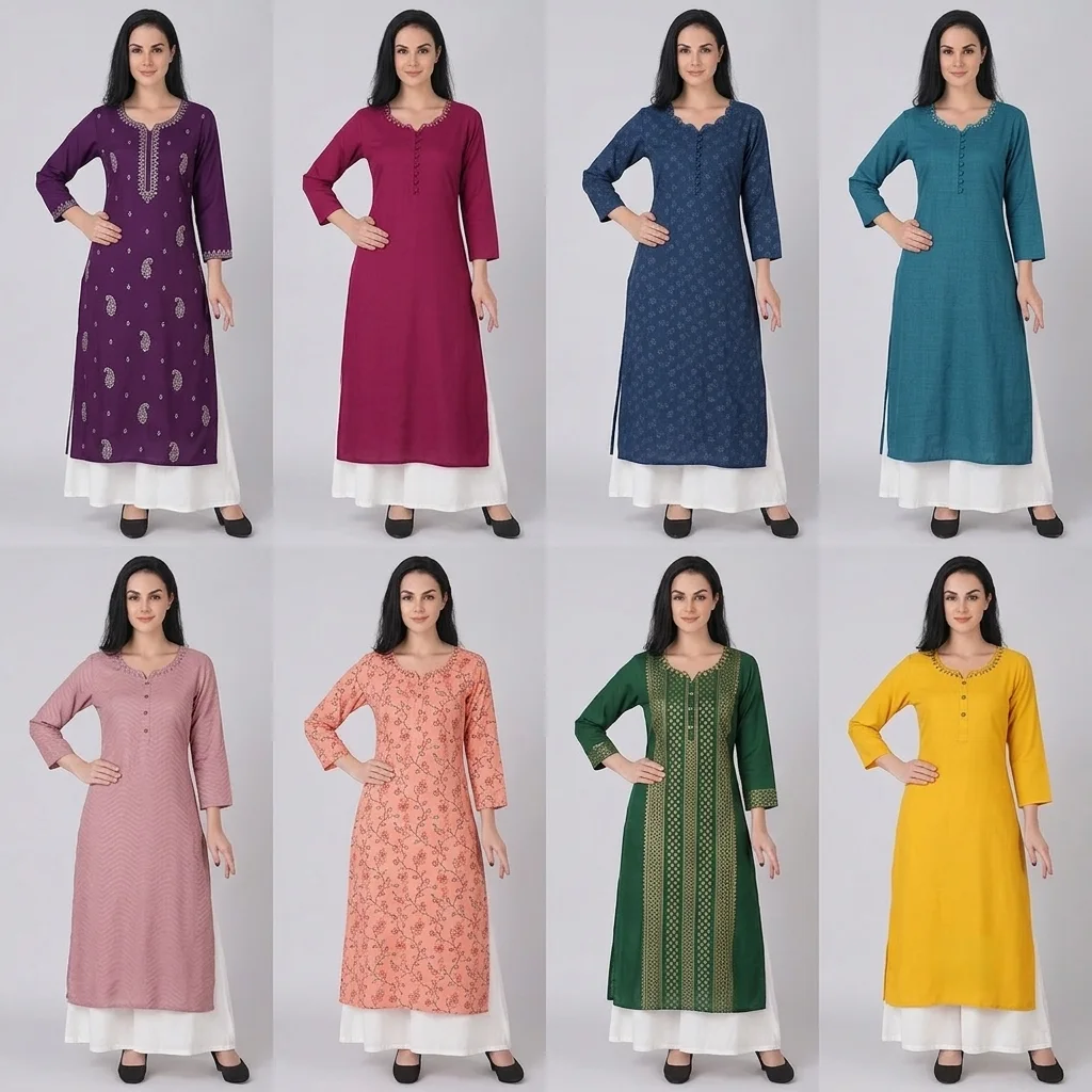 Premium Cotton Kurti