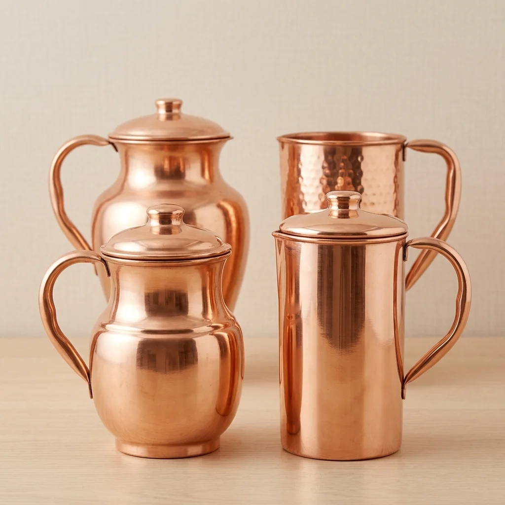 Plain Copper Jug